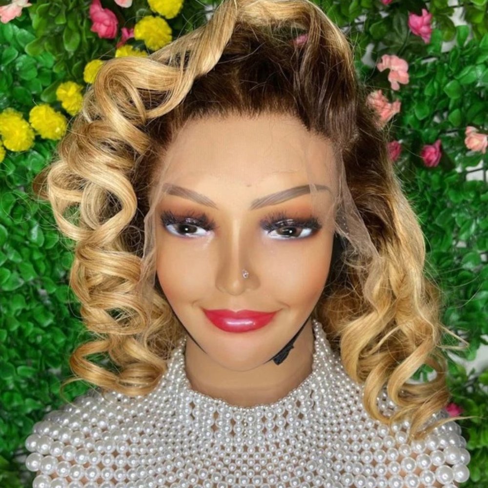 DRIEL WIG- RAW 20" HD FRONTAL INDIAN WIG . THIS WIG GIVES A NATURAL LOOK WITH IT